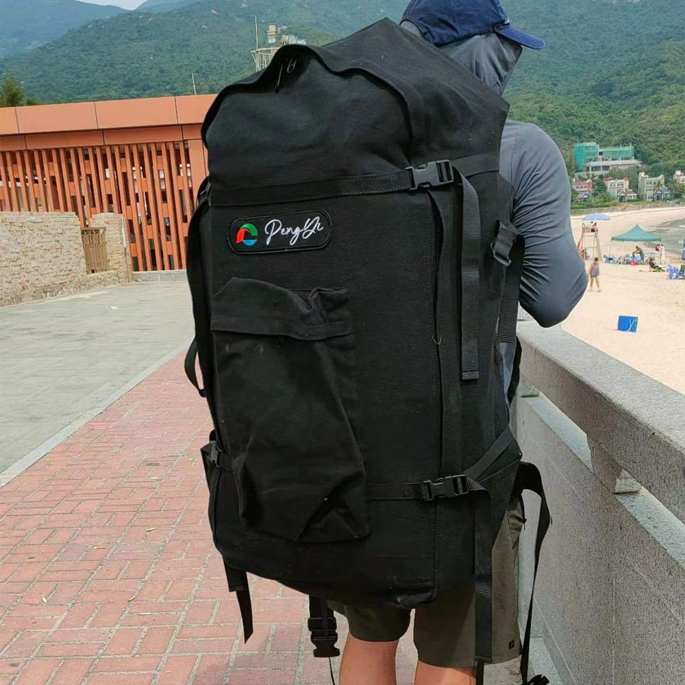 澎逸羽船折叠皮划艇背包双肩包 皮划艇提包 桨板包 背包船